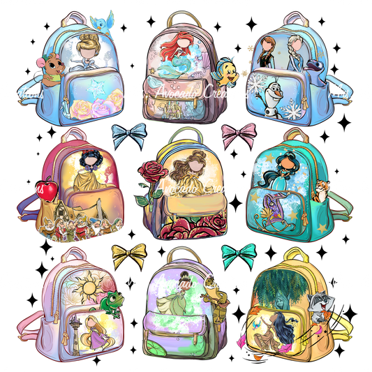 Princess backpacks