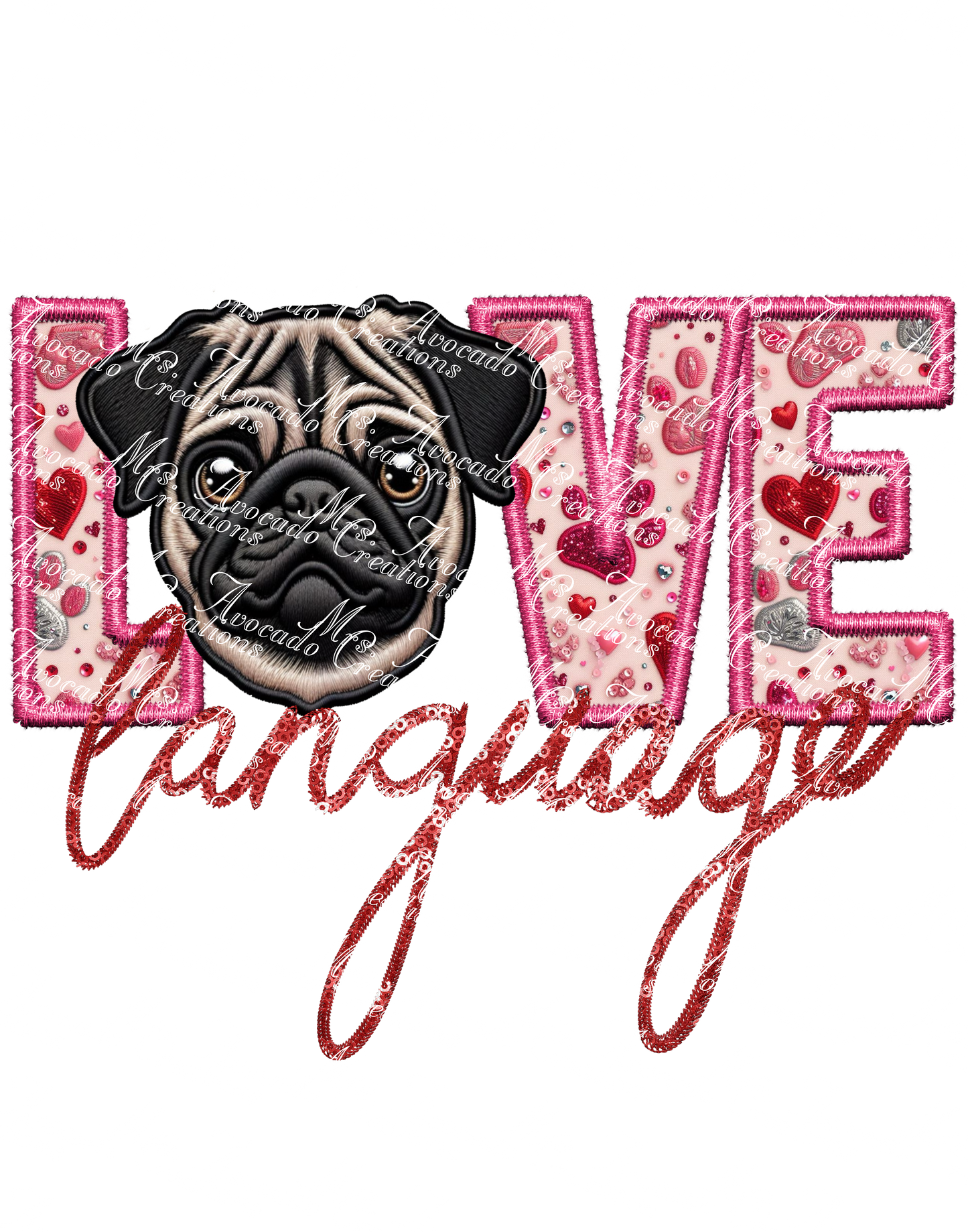 Love Language Pug