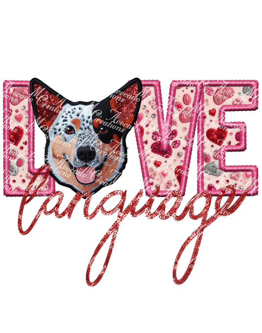 Love Language Red Heeler