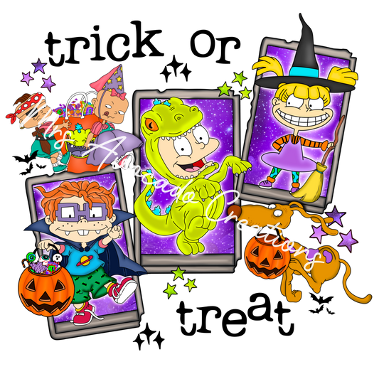 Rug rats trick or treat