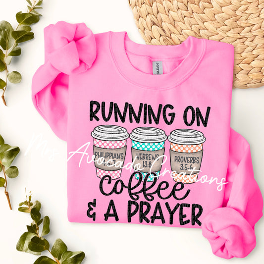 Running on coffee and a prayer