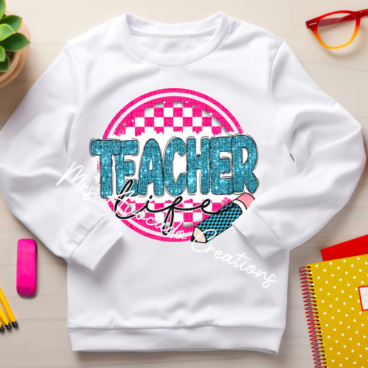 Teacher Life Teal