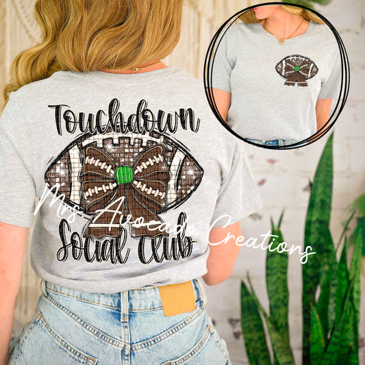 Touchdown Social Club faux rhinestone