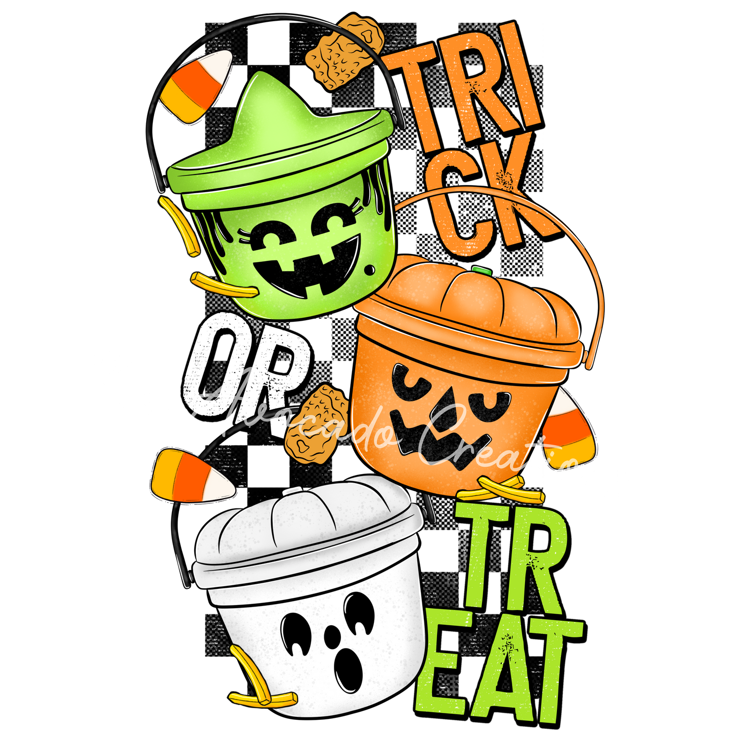 Trick or treat buckets