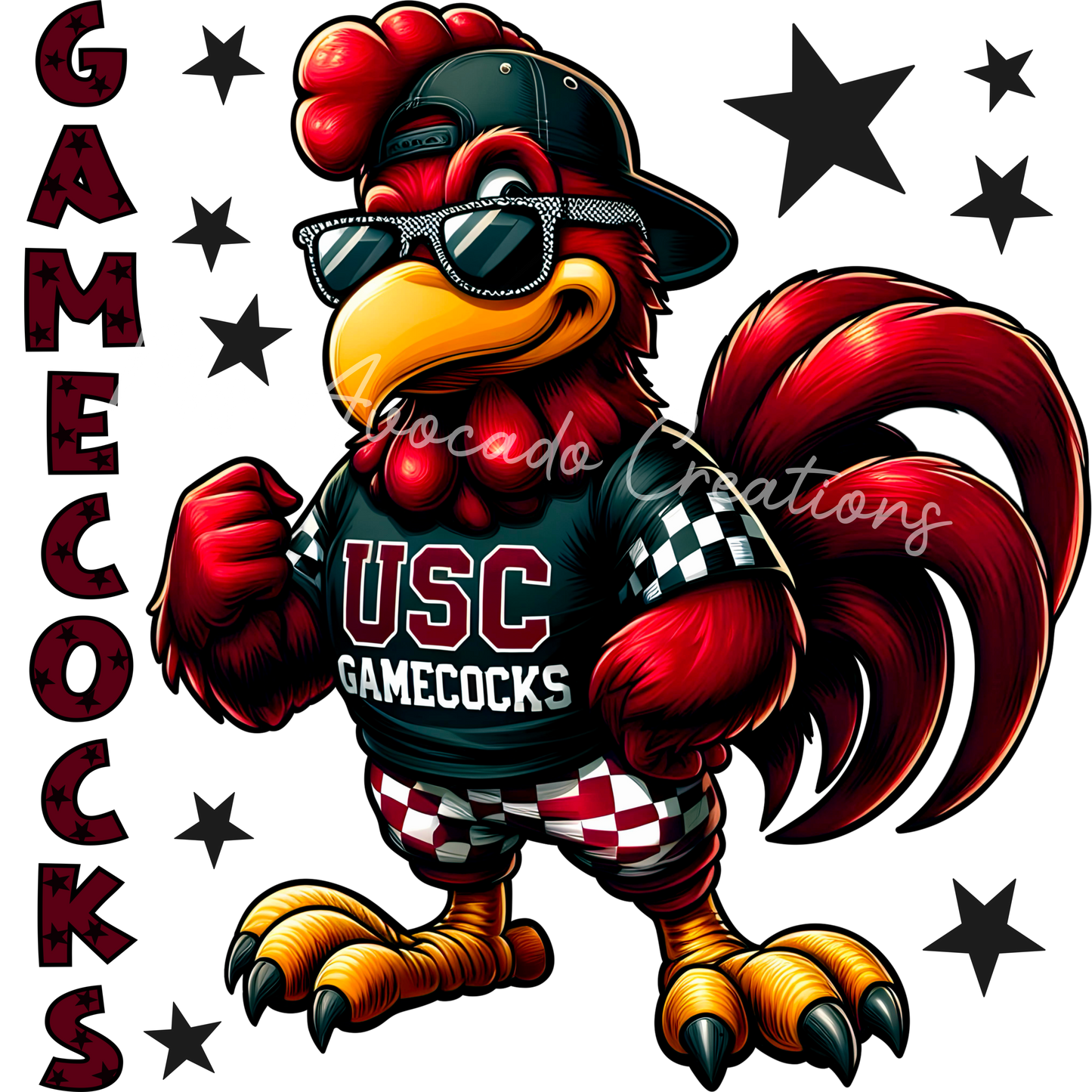 Game cocks