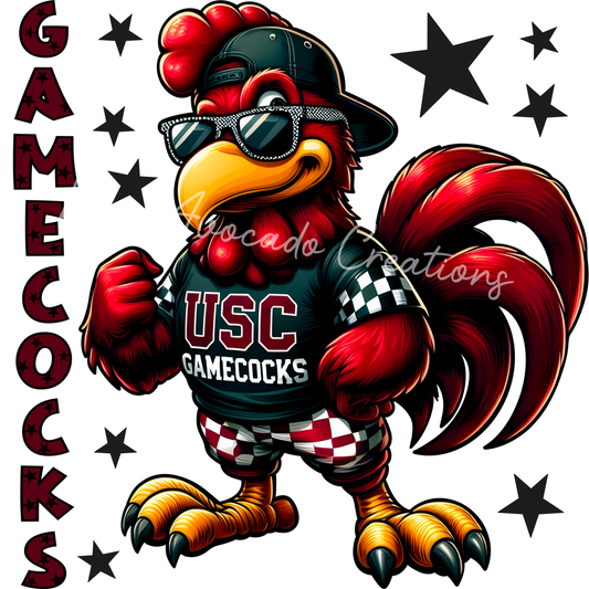 Game cocks