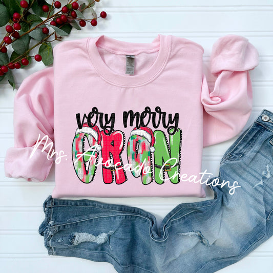 Pink very merry Gran