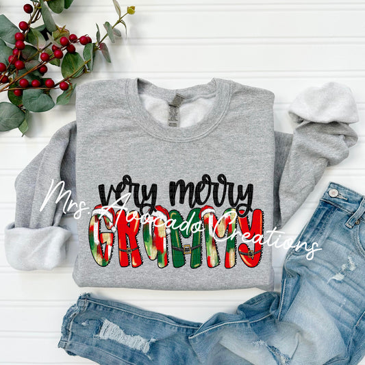 Red very merry Granny