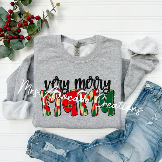 Red very merry Mama