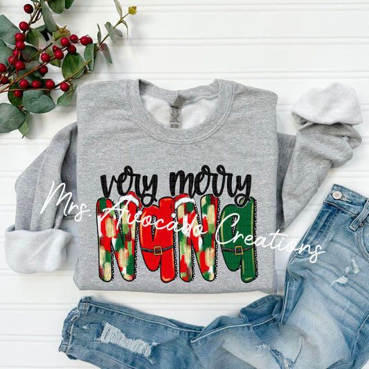 Red very merry Nana