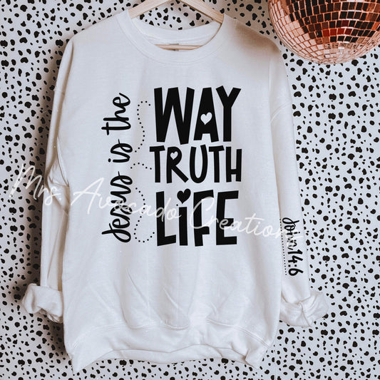 Jesus is the way, truth, life