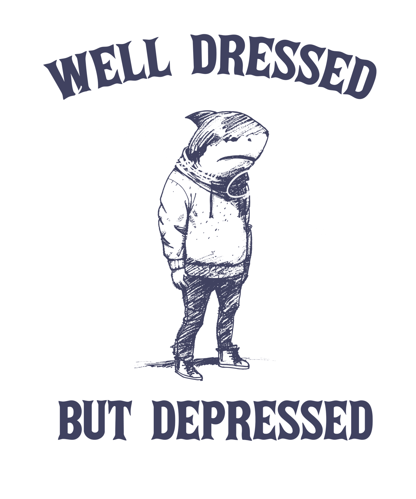 Well dressed but depressed