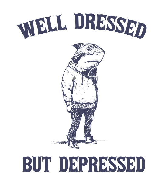 Well dressed but depressed