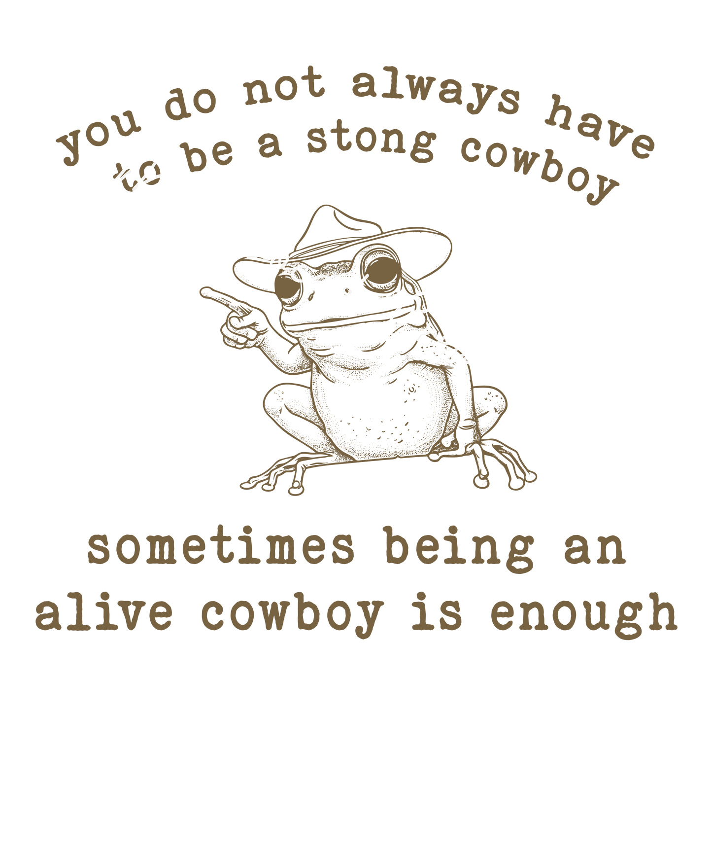 Strong cowboy