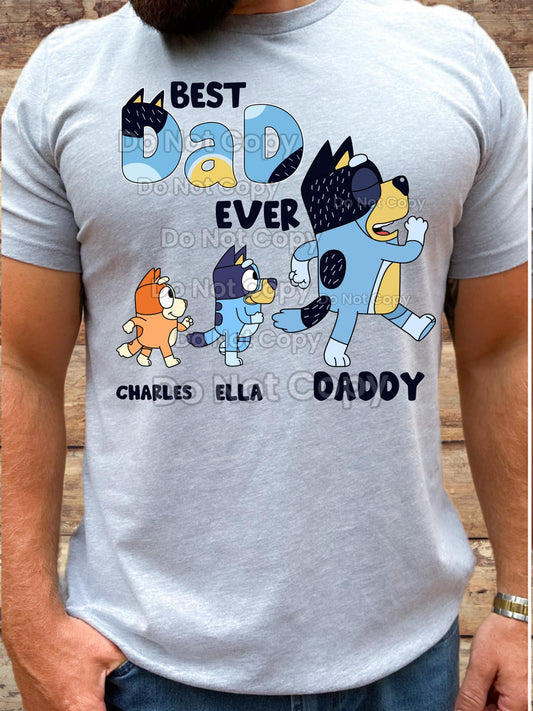 Custom Blue Dad
