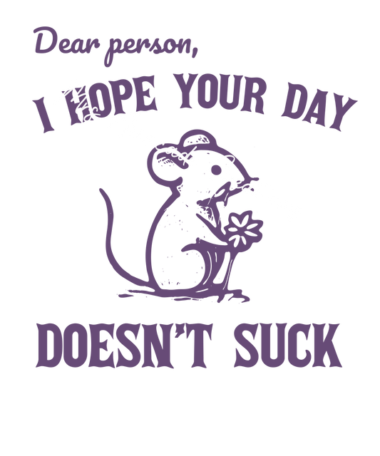 Dear person
