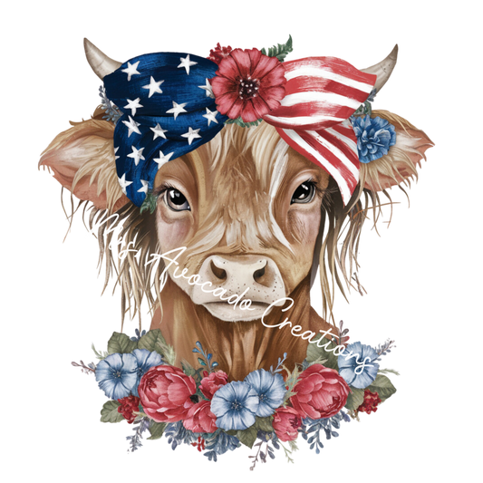 Cow 4th of July