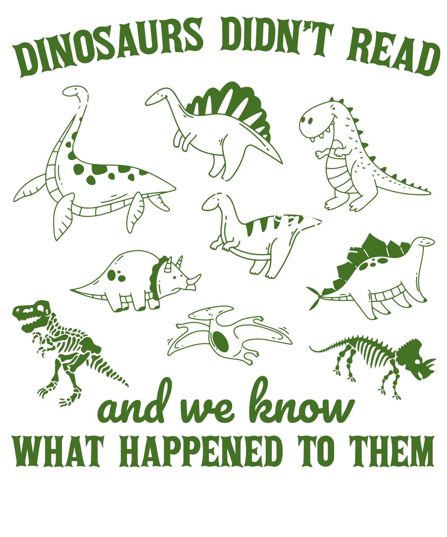 Dinos didn't