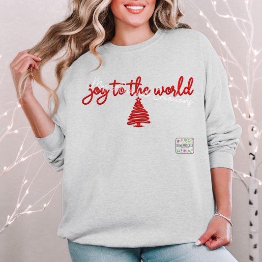Joy to the world- red