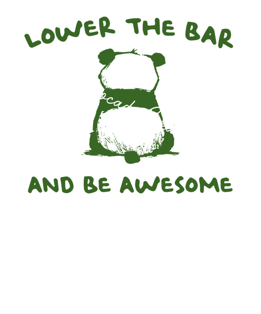 Lower the bar