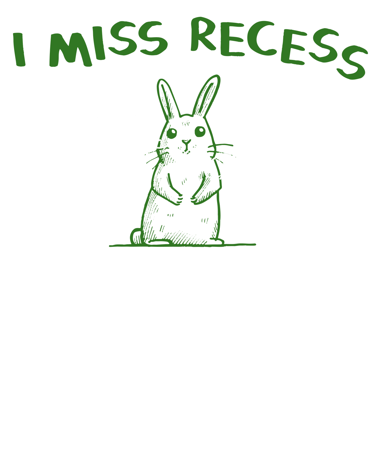 I miss recess