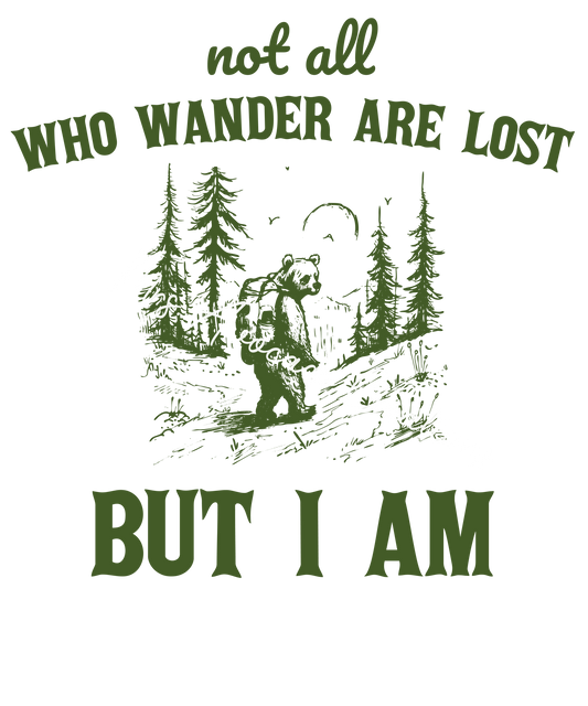 Not all who wander