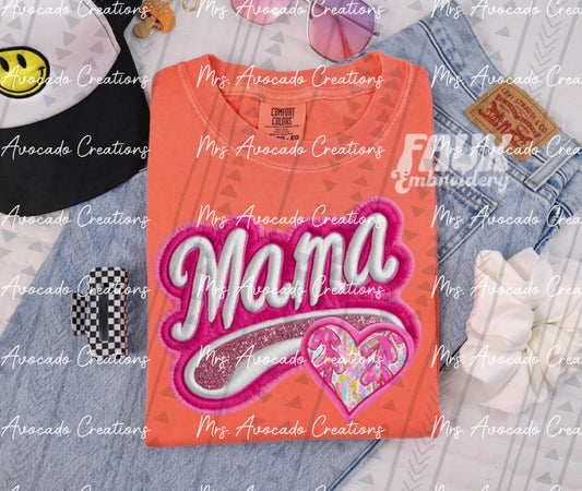 Glitz Baseball Mama