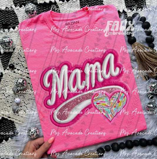 Glitz Volleyball Mama