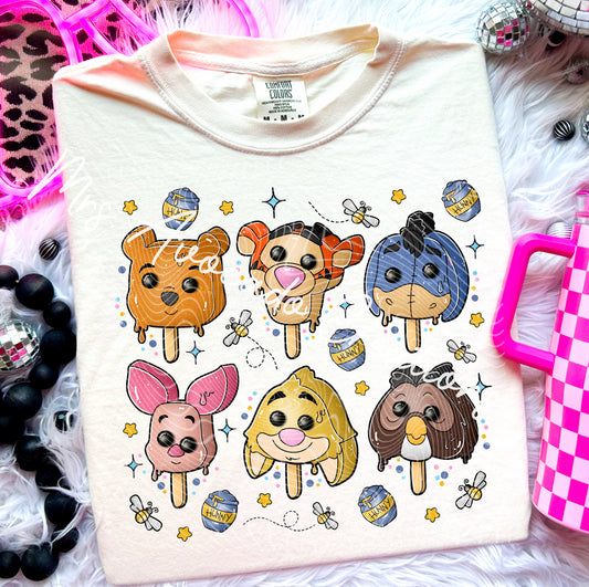 Honey Bear Popsicles